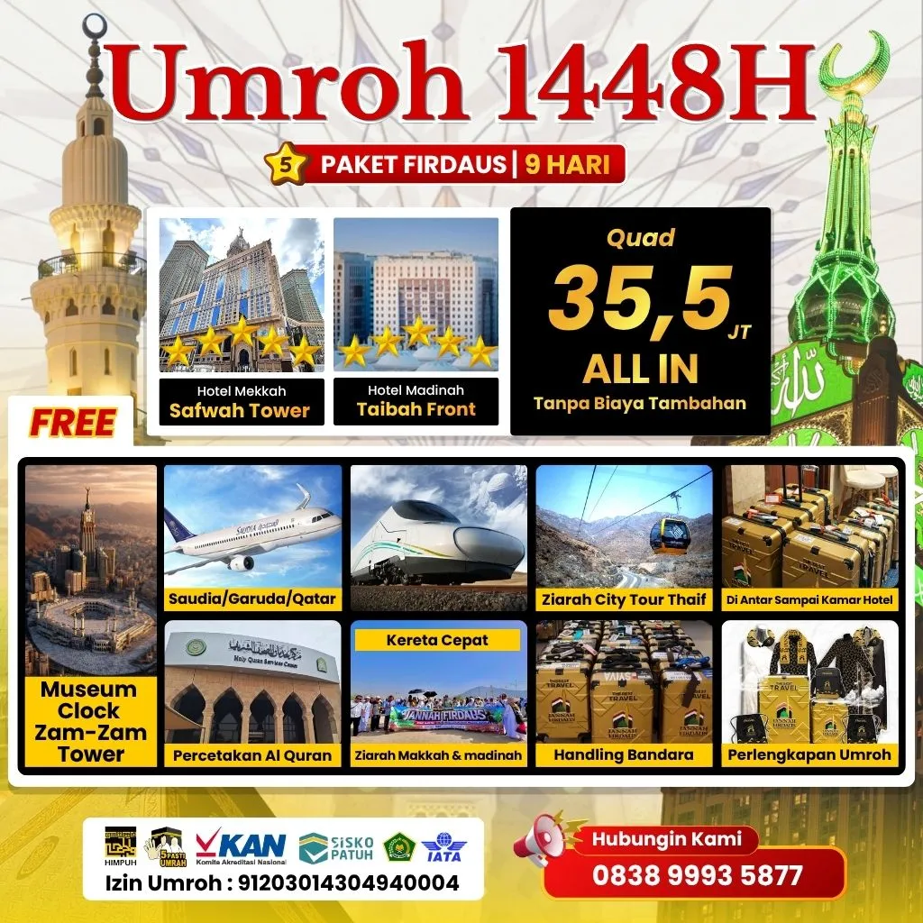 jannah firdaus program perjalanan