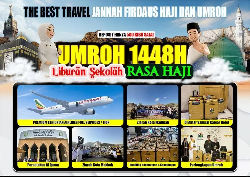 Paket Umroh Hemat 1448H Jannah Firdaus