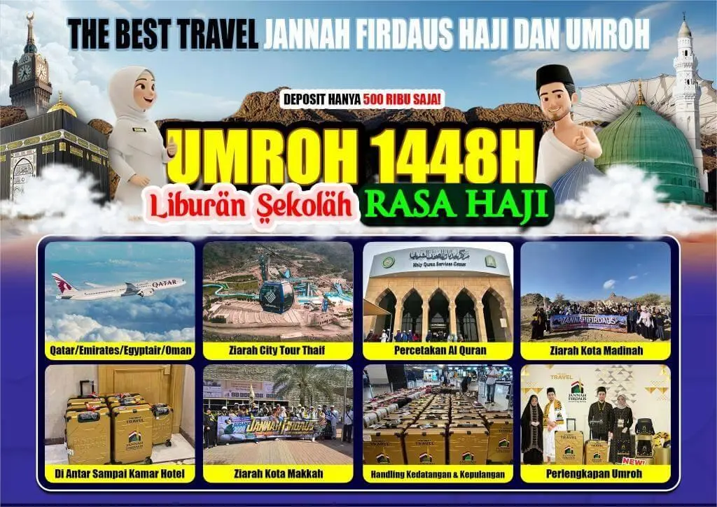 Umroh 12 Hari 1448H Bersama Jannah Firdaus