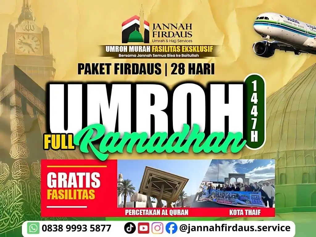 Paket Umroh Full Ramadhan Fasilitas Paling Mewah Paket Umroh Full Ramadhan Fasilitas Paling Mewah