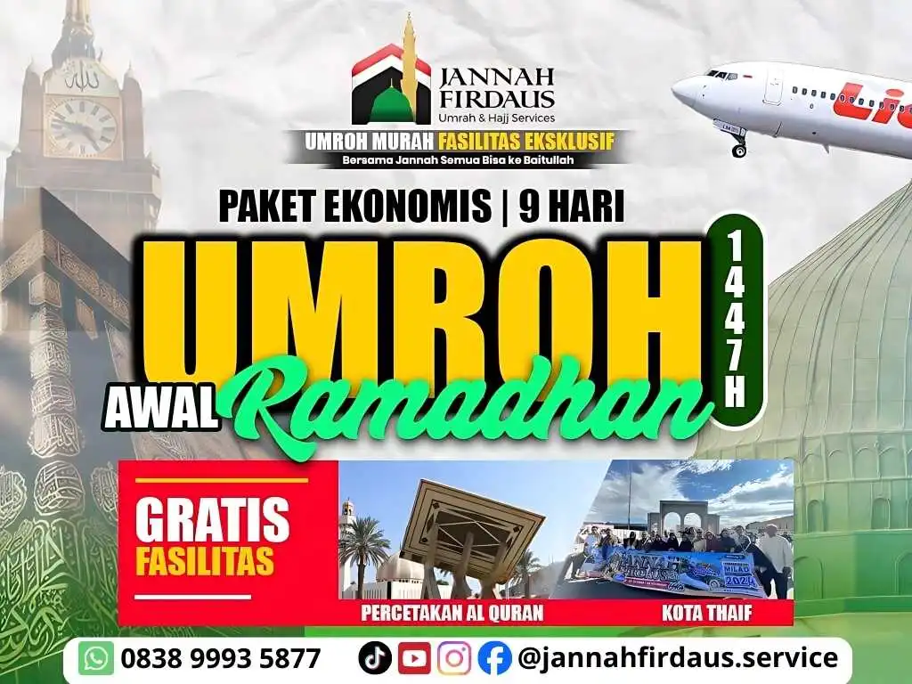 Paket Umroh Murah Fasilitas Eklusif Awal Ramadhan Paket Umroh Murah Fasilitas Eklusif Awal Ramadhan