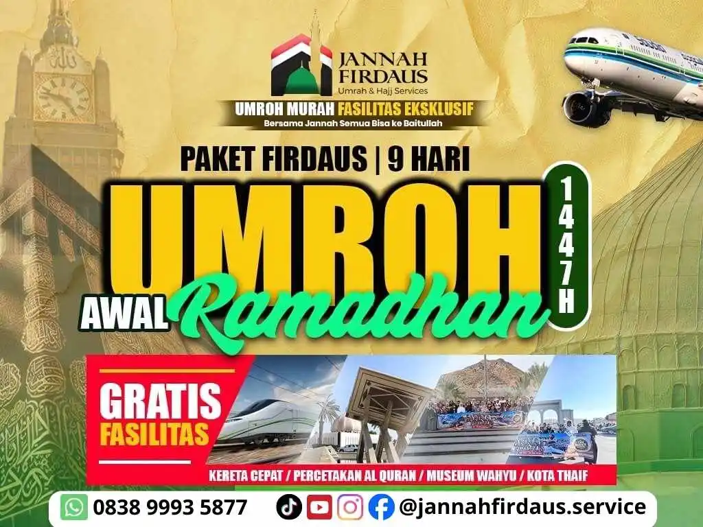 Umroh Ramadhan Berasama Jannah Firdaus Travel umroh & Haji Umroh Ramadhan Berasama Jannah Firdaus Travel umroh & Haji