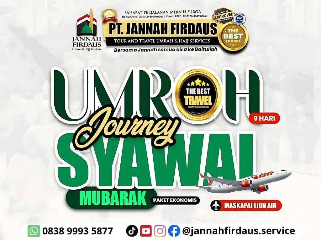 Paket Umroh Bulan Syawal 2026 Paket Umroh Bulan Syawal 2026