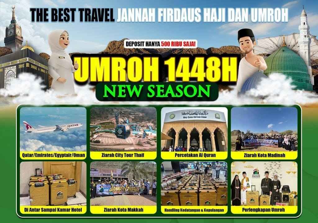 Paket Umroh Darusalam 9 Hari