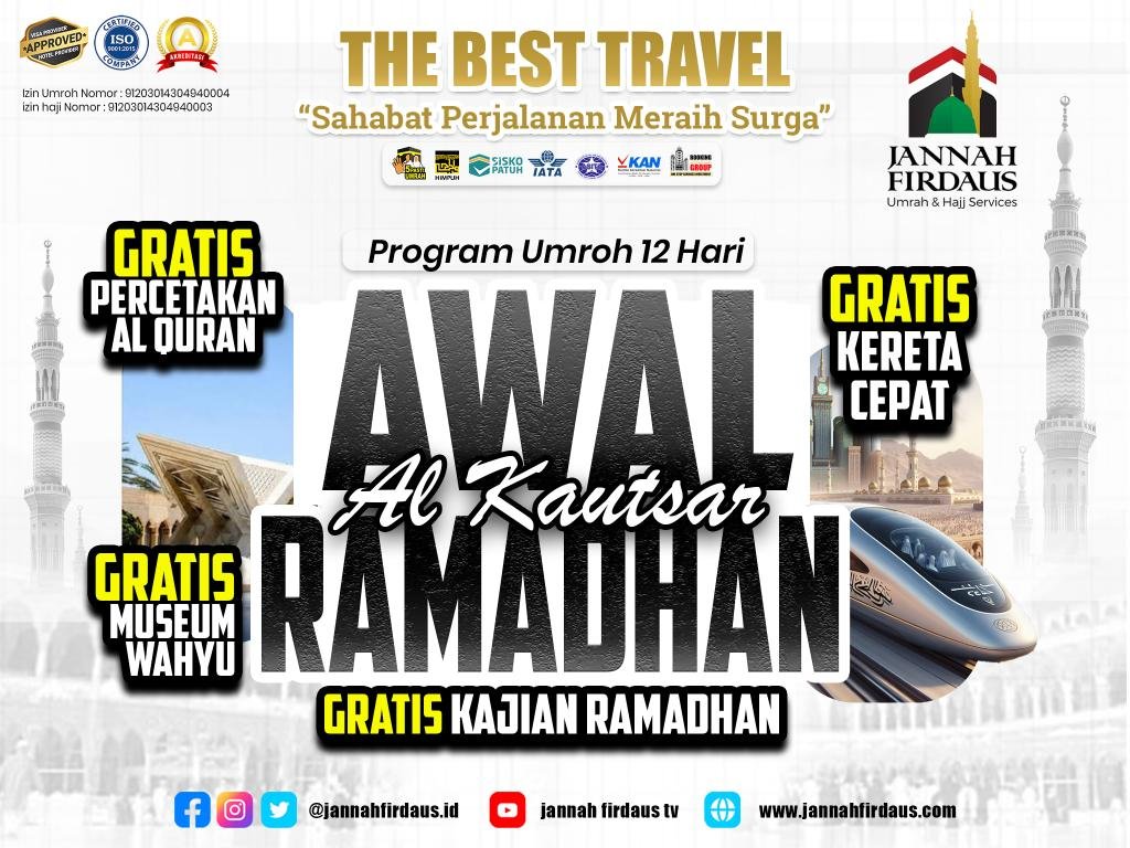 Paket Umroh Al-Kautsar 12 Hari